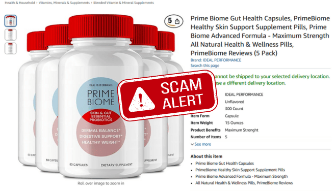 Prime biome Scam Complaints and Negative Feedback